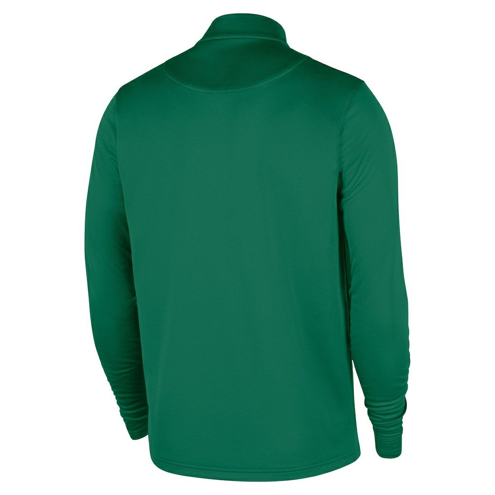 Nike - Boston Celtics 2025/26 Authentic Coaches Quarter-Zip Dri-Fit Top - Kelly Green