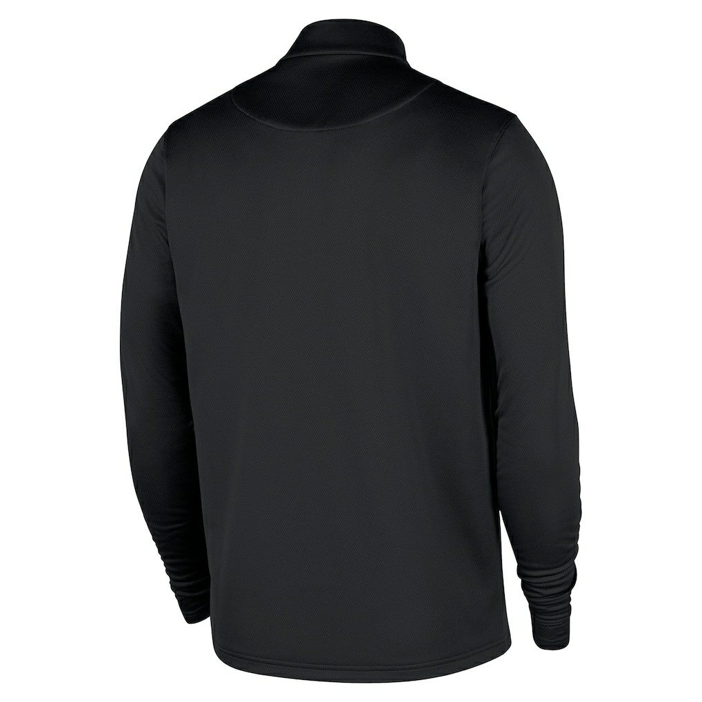 Nike - Chicago Bulls 2025/26 Authentic Coaches Quarter-Zip Dri-Fit Top - Black
