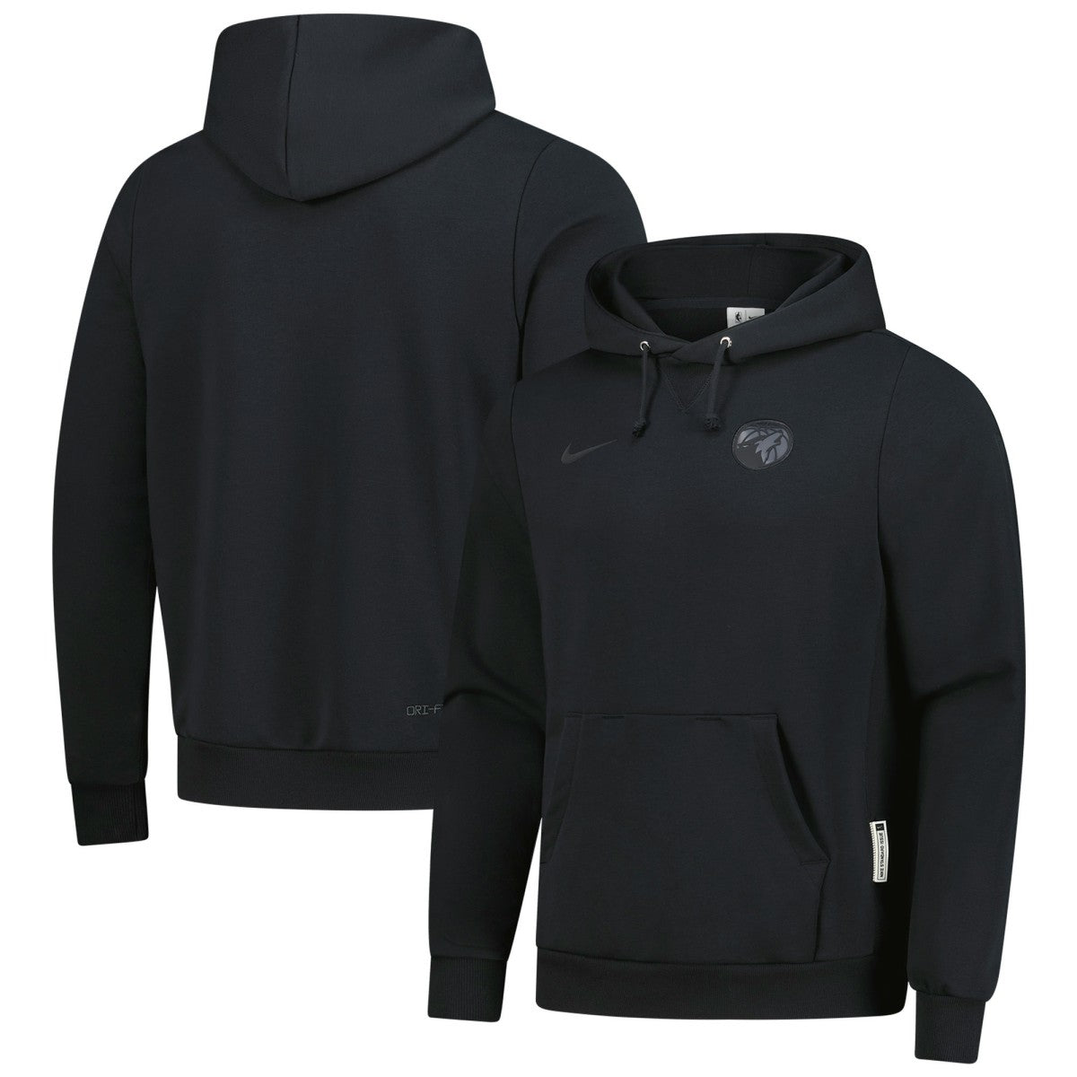Nike - Minnesota Timberwolves Men's Authentic Travel Standard Issue Dri-Fit Hoodie - Black
