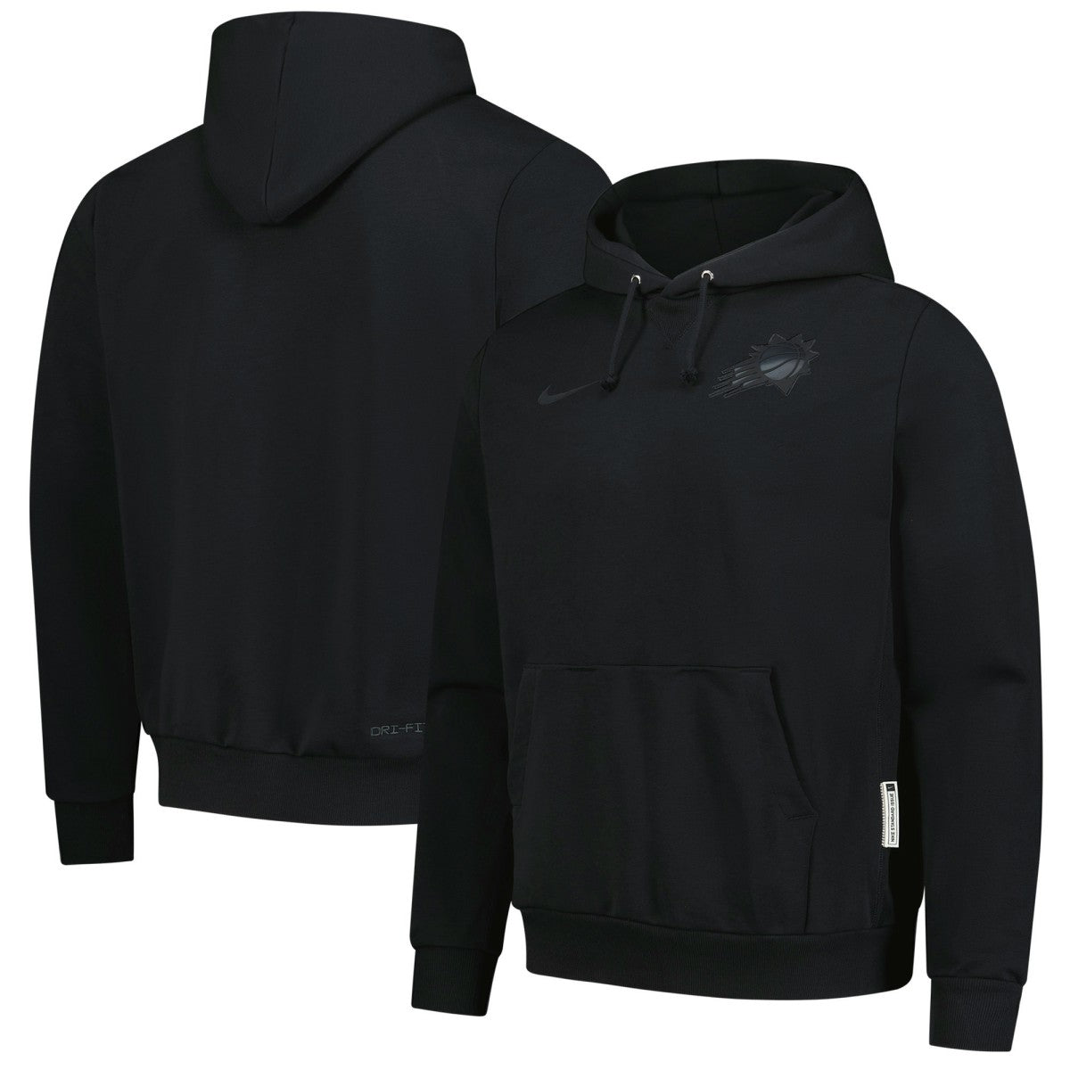 Nike - Phoenix Suns Men's Authentic Travel Standard Issue Dri-Fit Hoodie - Black