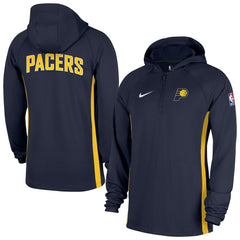 Nike - Indiana Pacers Authentic On Court Zone Quarter-Zip Dri-FIT Hoodie Jacket - Navy