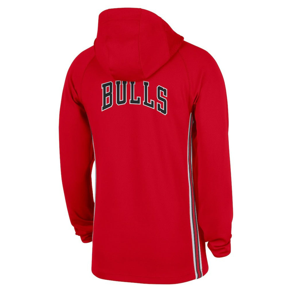 Nike - Chicago Bulls Authentic On Court Zone Quarter-Zip Dri-FIT Hoodie Jacket - Red