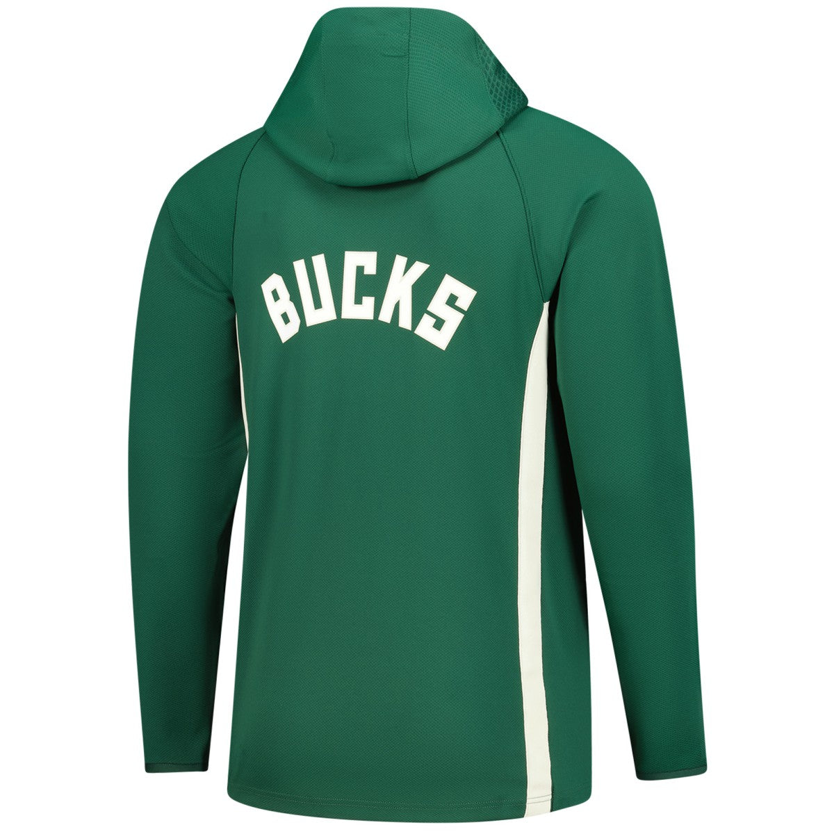 Nike - Milwaukee Bucks Authentic On Court Zone Quarter-Zip Dri-FIT Hoodie Jacket - Hunter Green