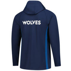 Nike - Minnesota Timberwolves Authentic On Court Zone Quarter-Zip Dri-FIT Hoodie Jacket - Navy