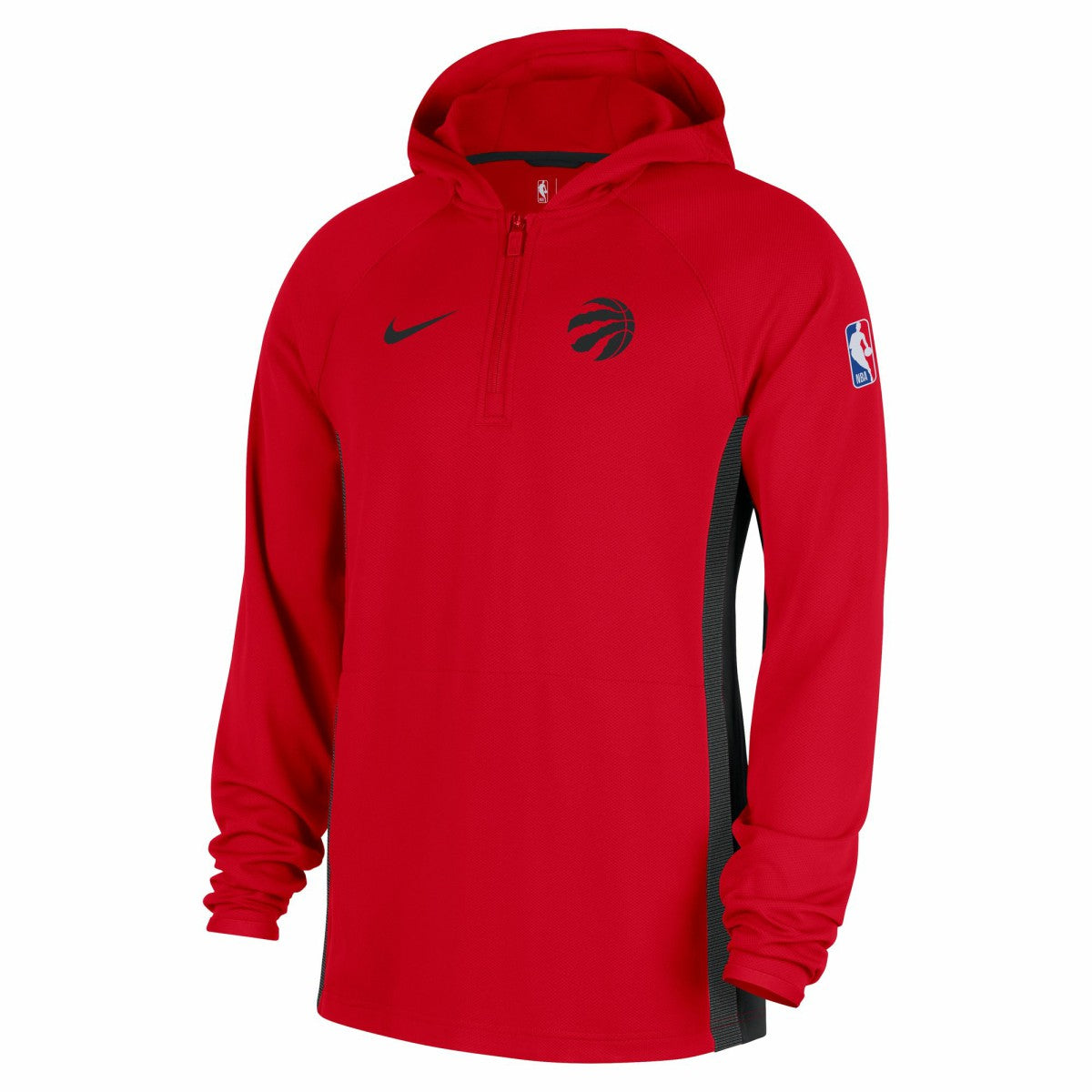 Nike - Toronto Raptors Authentic On Court Zone Quarter-Zip Dri-FIT Hoodie Jacket - Red