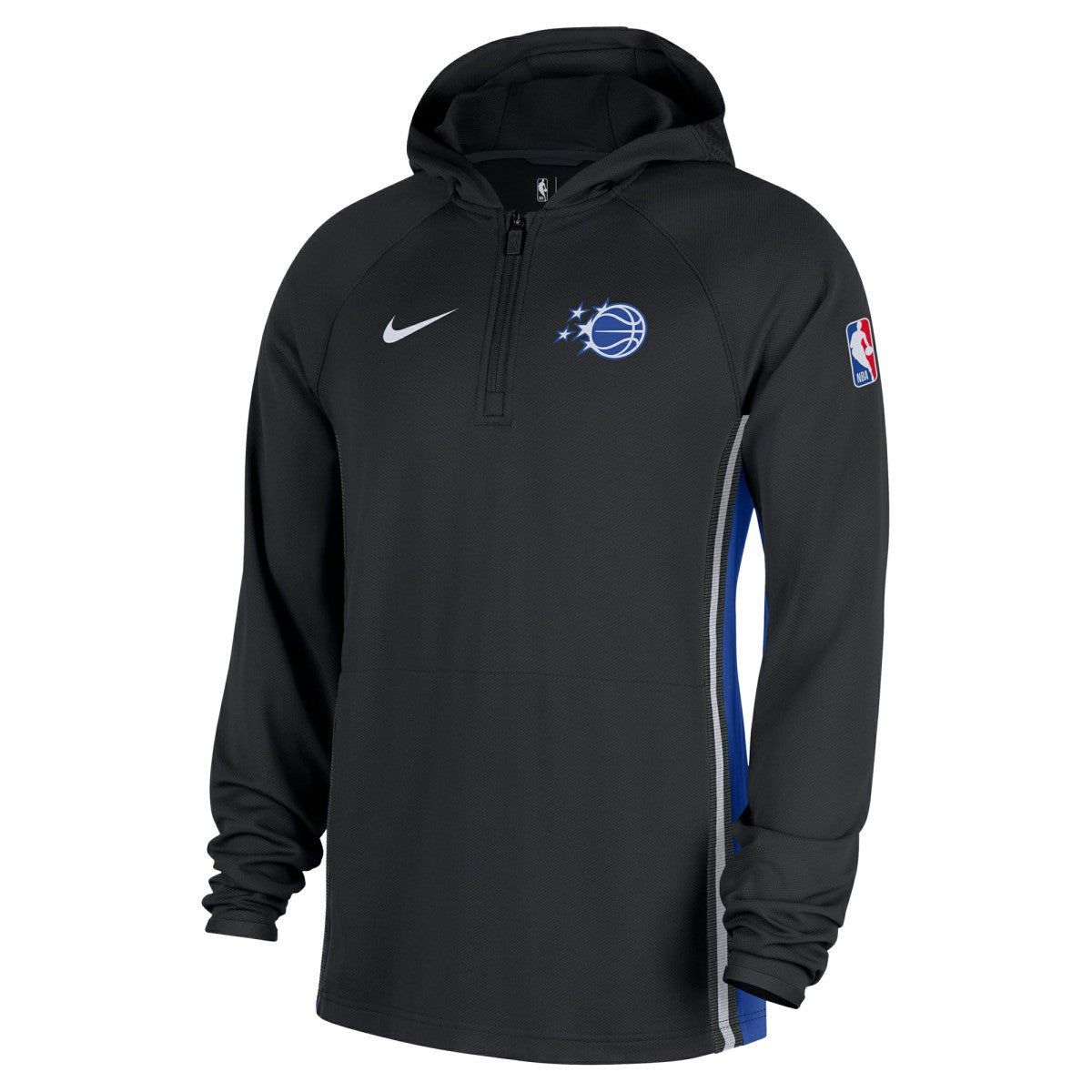 Nike - Orlando Magic Authentic On Court Zone Quarter-Zip Dri-FIT Hoodie Jacket - Black