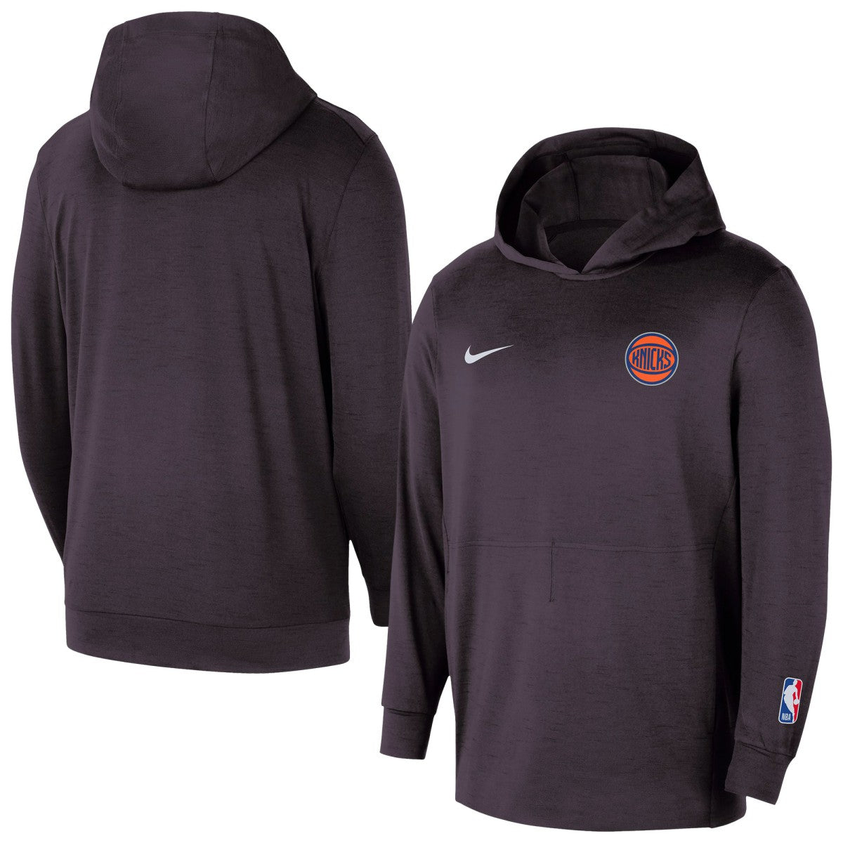 Nike - New York Knicks Authentic Practice Yoga Restore Dri-Fit Pullover Hoodie - Black
