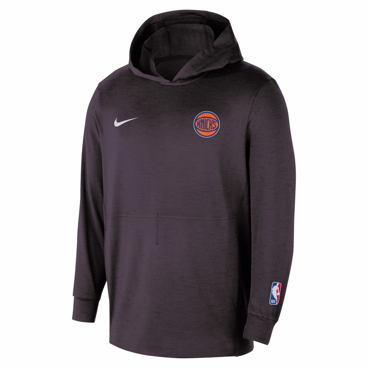 Nike - New York Knicks Authentic Practice Yoga Restore Dri-Fit Pullover Hoodie - Black