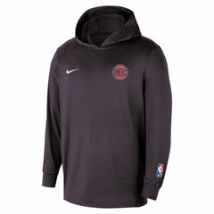 Nike - New York Knicks Authentic Practice Yoga Restore Dri-Fit Pullover Hoodie - Black