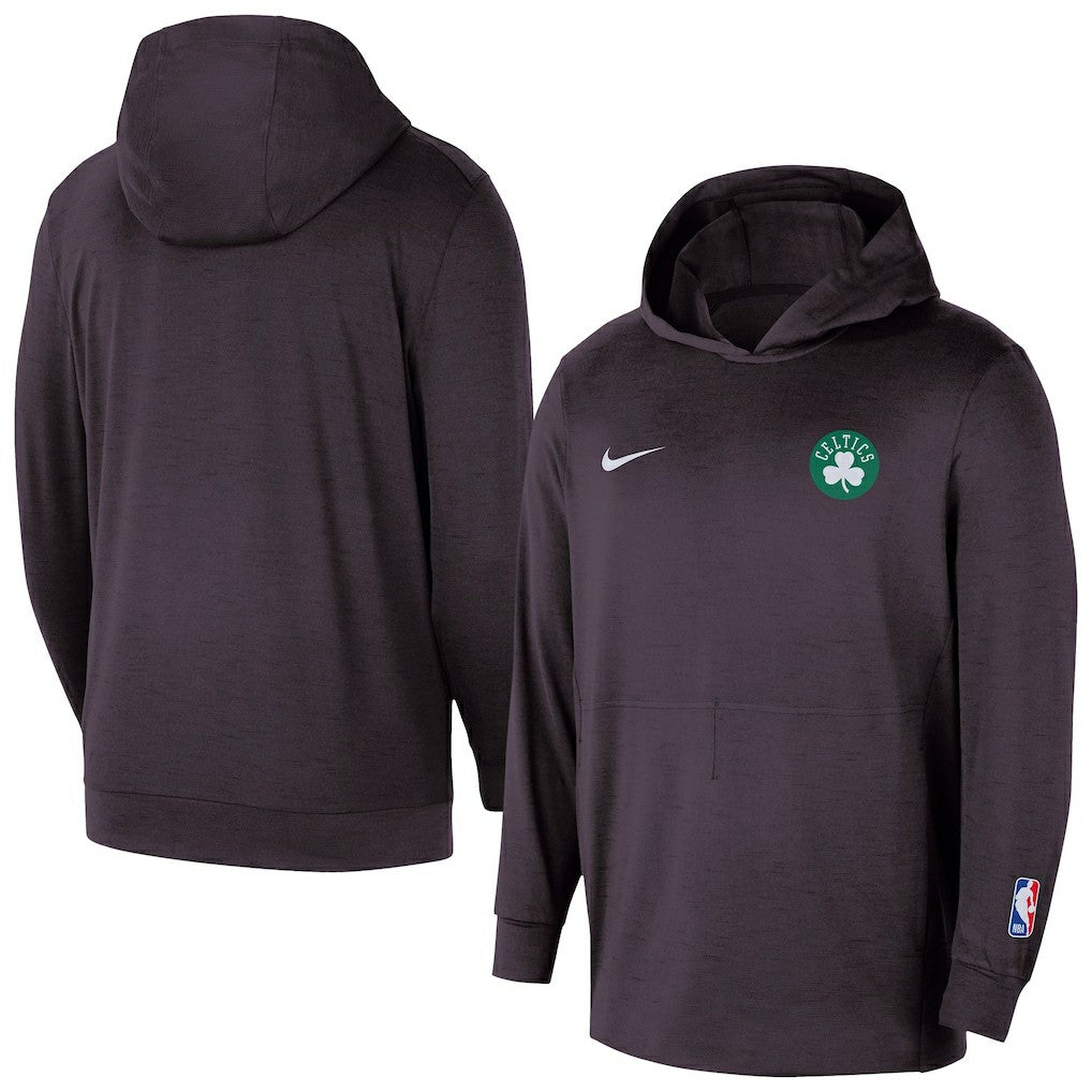 Nike - Boston Celtics Authentic Practice Yoga Restore Dri-Fit Pullover Hoodie - Black