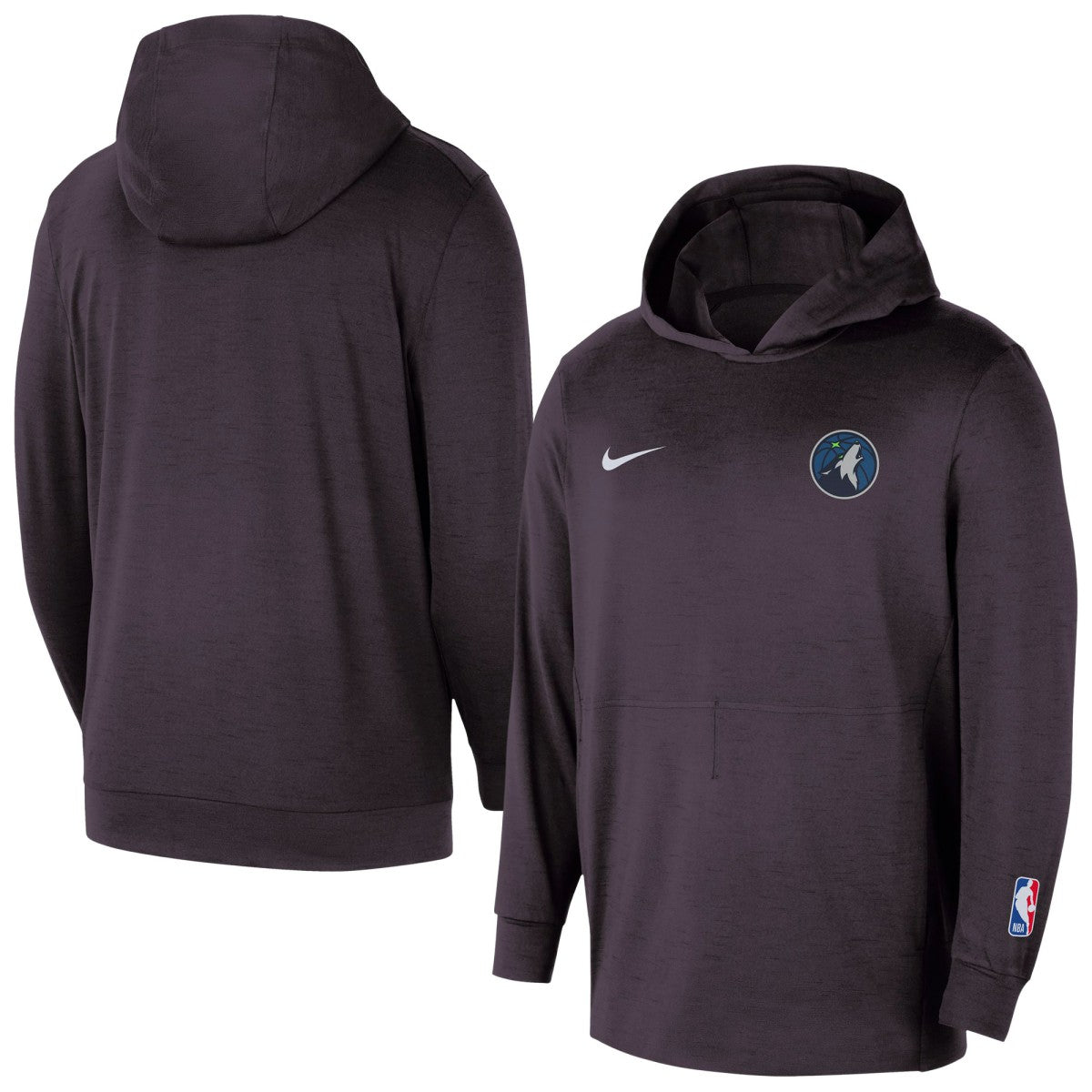 Nike - Minnesota Timberwolves Authentic Practice Yoga Restore Dri-Fit Pullover Hoodie - Black