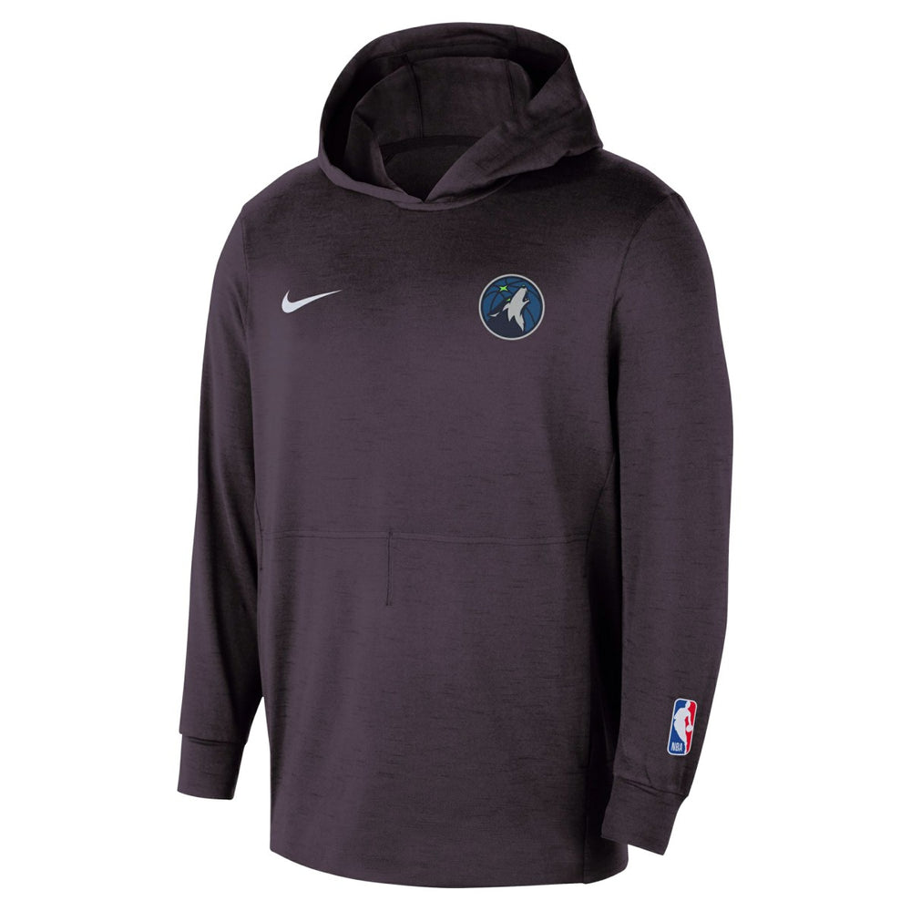 Nike - Minnesota Timberwolves Authentic Practice Yoga Restore Dri-Fit Pullover Hoodie - Black
