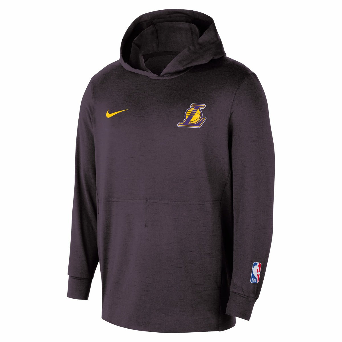 Nike - Los Angeles Lakers Authentic Practice Yoga Restore Dri-Fit Pullover Hoodie - Black