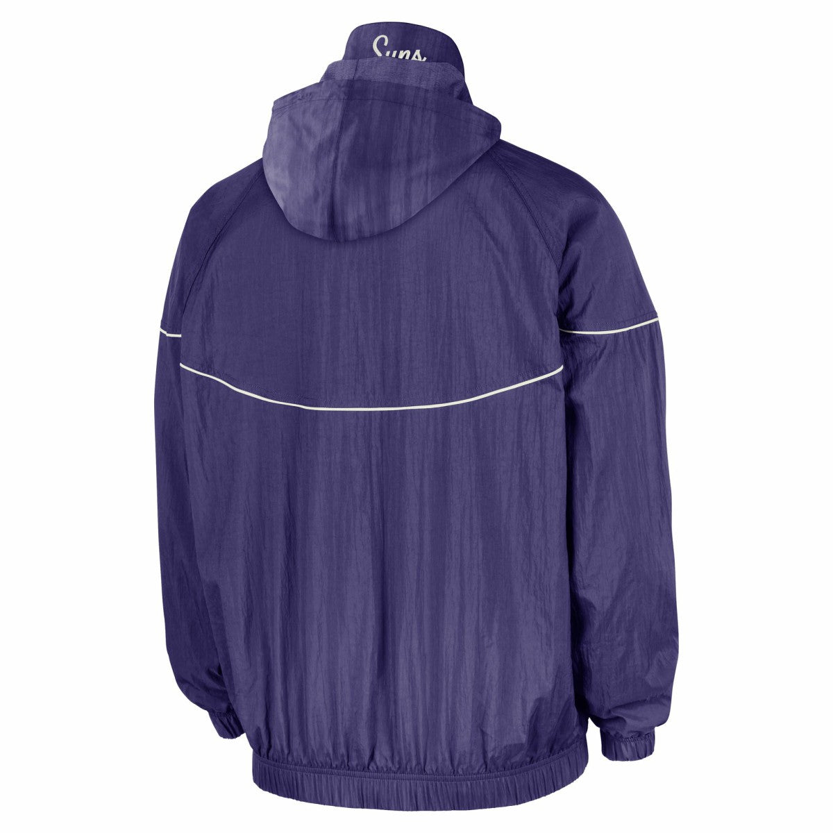 Nike - Phoenix Suns Courtside Windrunner Woven Half-Zip Hooded Jacket - Purple