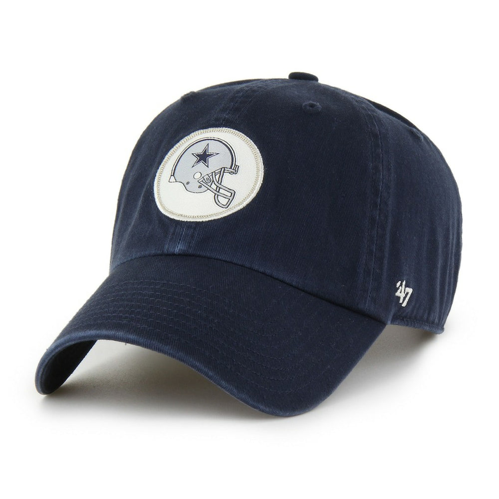 Dallas Cowboys '47 Helmet Clean-Up Adjustable Hat Navy - 47 brand