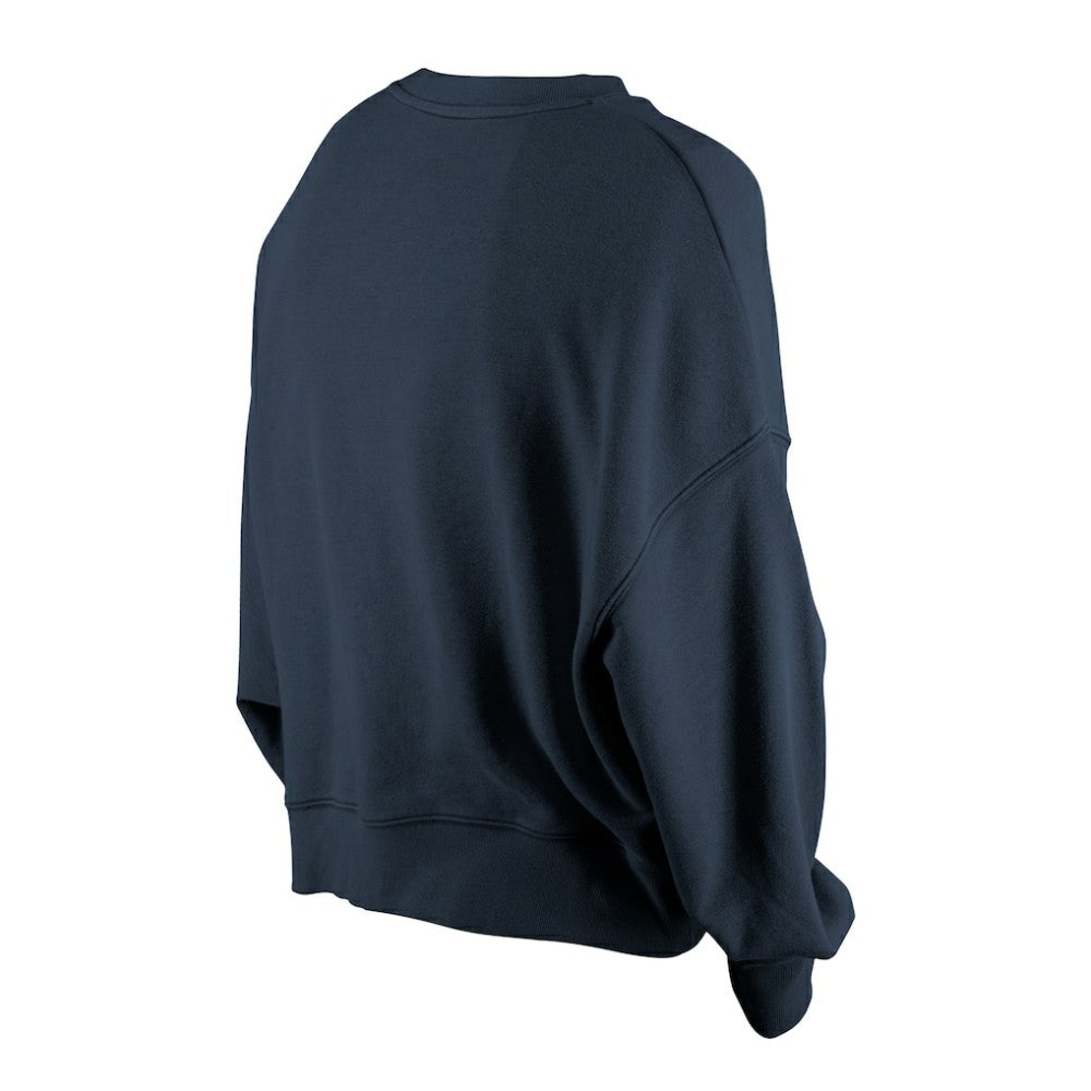 Houston Astros New Era Women's Boxy Mineral Wash Dolmen Sleeve Cropped Sweatshirt Clearance