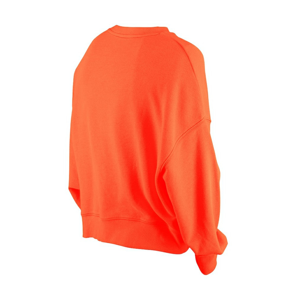San Francisco Giants New Era Women's Boxy Mineral Wash Dolmen Sleeve Cropped Sweatshirt Lifestyle