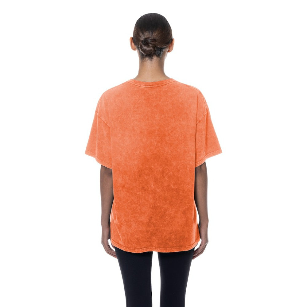 Baltimore Orioles New Era Women's Mineral Wash Oversized T-Shirt Lifestyle