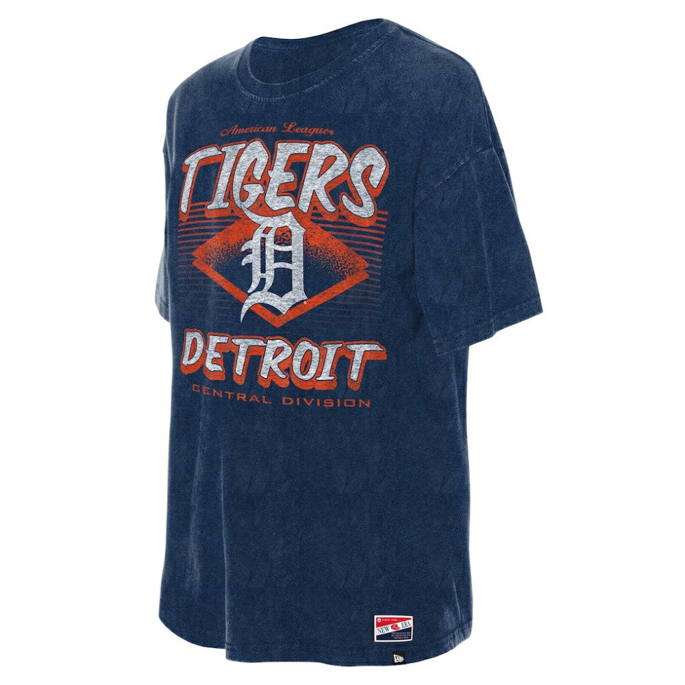 Detroit Tigers New Era Women's Mineral Wash Oversized T-Shirt for sale