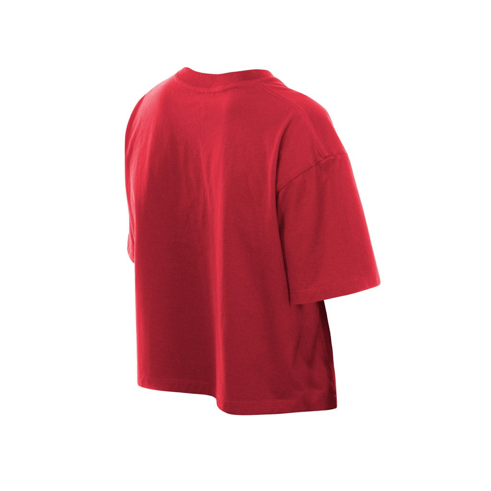 St. Louis Cardinals New Era Women's Boxy Foil Logo T-Shirt Online