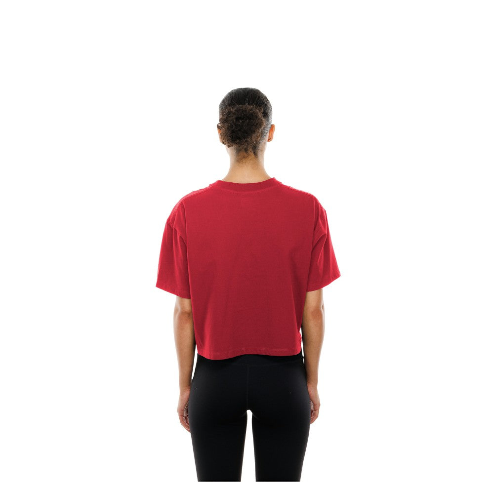 St. Louis Cardinals New Era Women's Boxy Foil Logo T-Shirt Online