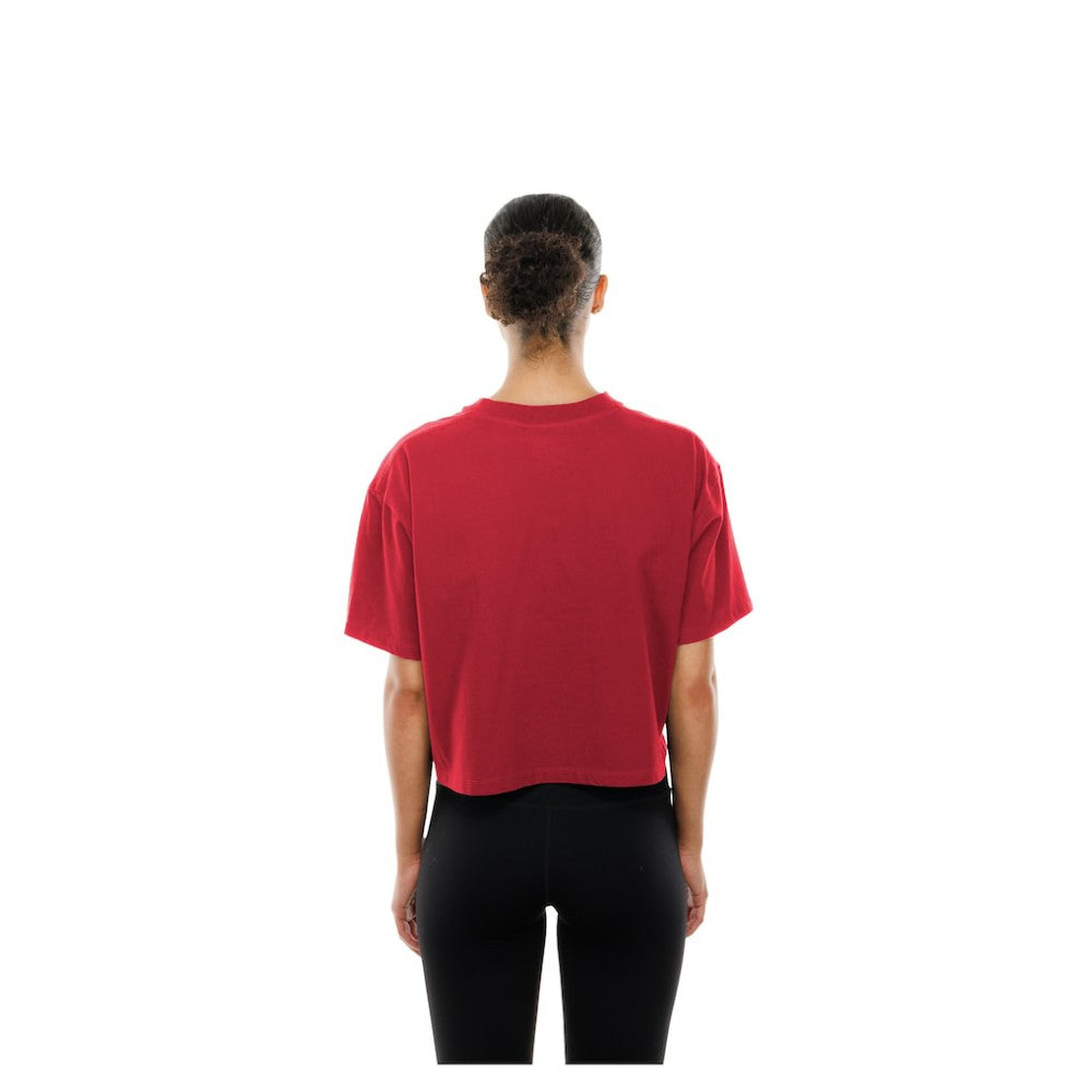Philadelphia Phillies New Era Women's Boxy Foil Logo T-Shirt Near Me