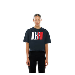 Boston Red Sox New Era Women's Boxy Foil Logo T-Shirt for sale