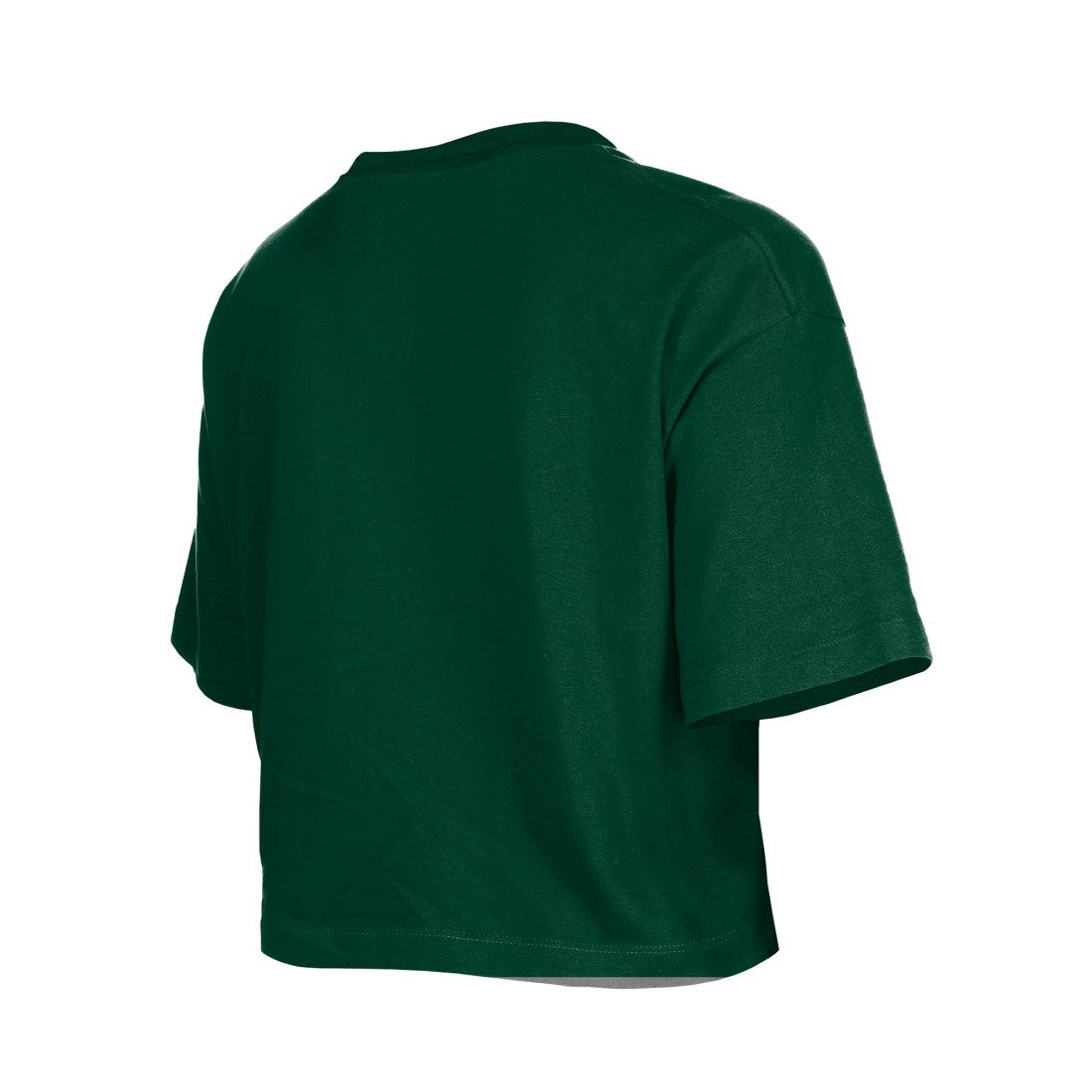 Green Bay Packers New Era Girl's Flip Sequin Boxy T-Shirt Green - NFL