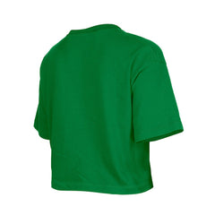 Philadelphia Eagles New Era Girl's Flip Sequin Boxy T-Shirt Kelly Green - NFL