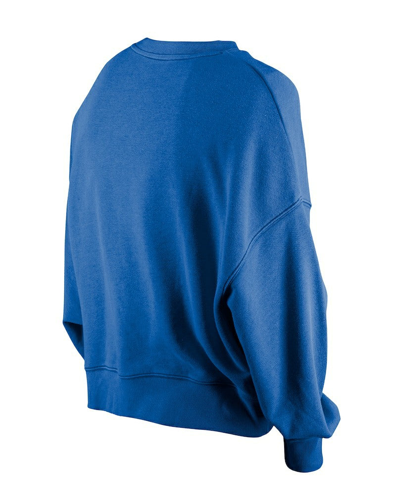 Buffalo Bills New Era Girl's Flip Sequin Sweatshirt Royal - NFL