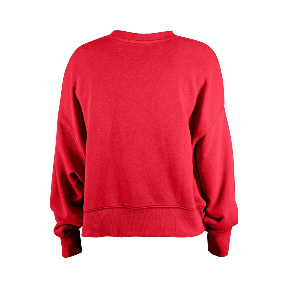 Kansas City Chiefs New Era Girl's Flip Sequin Sweatshirt Red - NFL