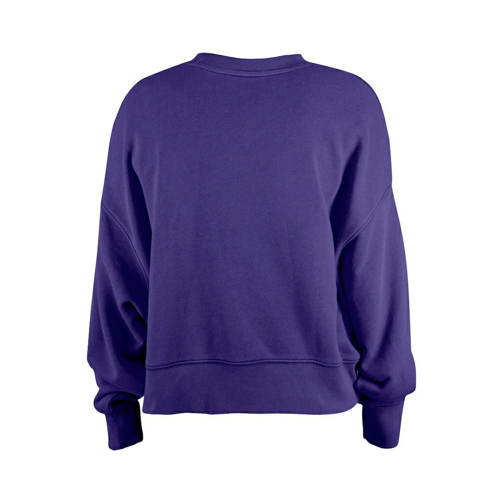 Minnesota Vikings New Era Girl's Flip Sequin Sweatshirt Purple - NFL