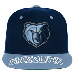 NBA - Memphis Grizzlies Outerstuff Youth Two-Tone Snapback Hat - Navy/Light Blue