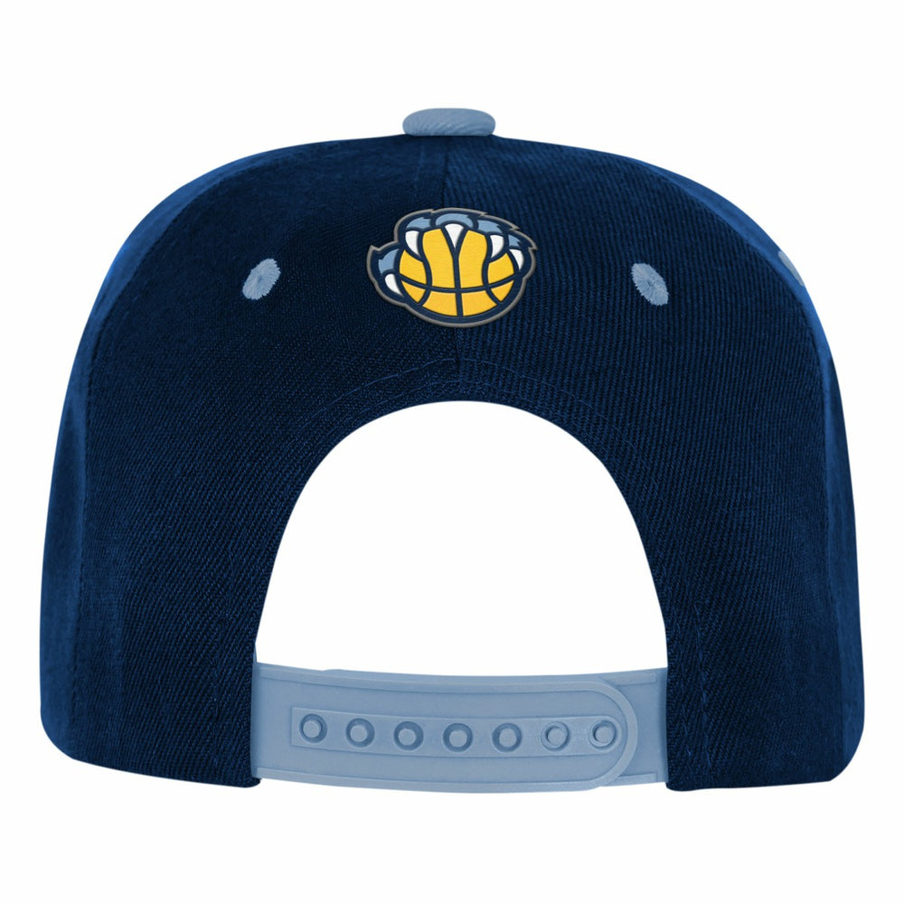 NBA - Memphis Grizzlies Outerstuff Youth Two-Tone Snapback Hat - Navy/Light Blue