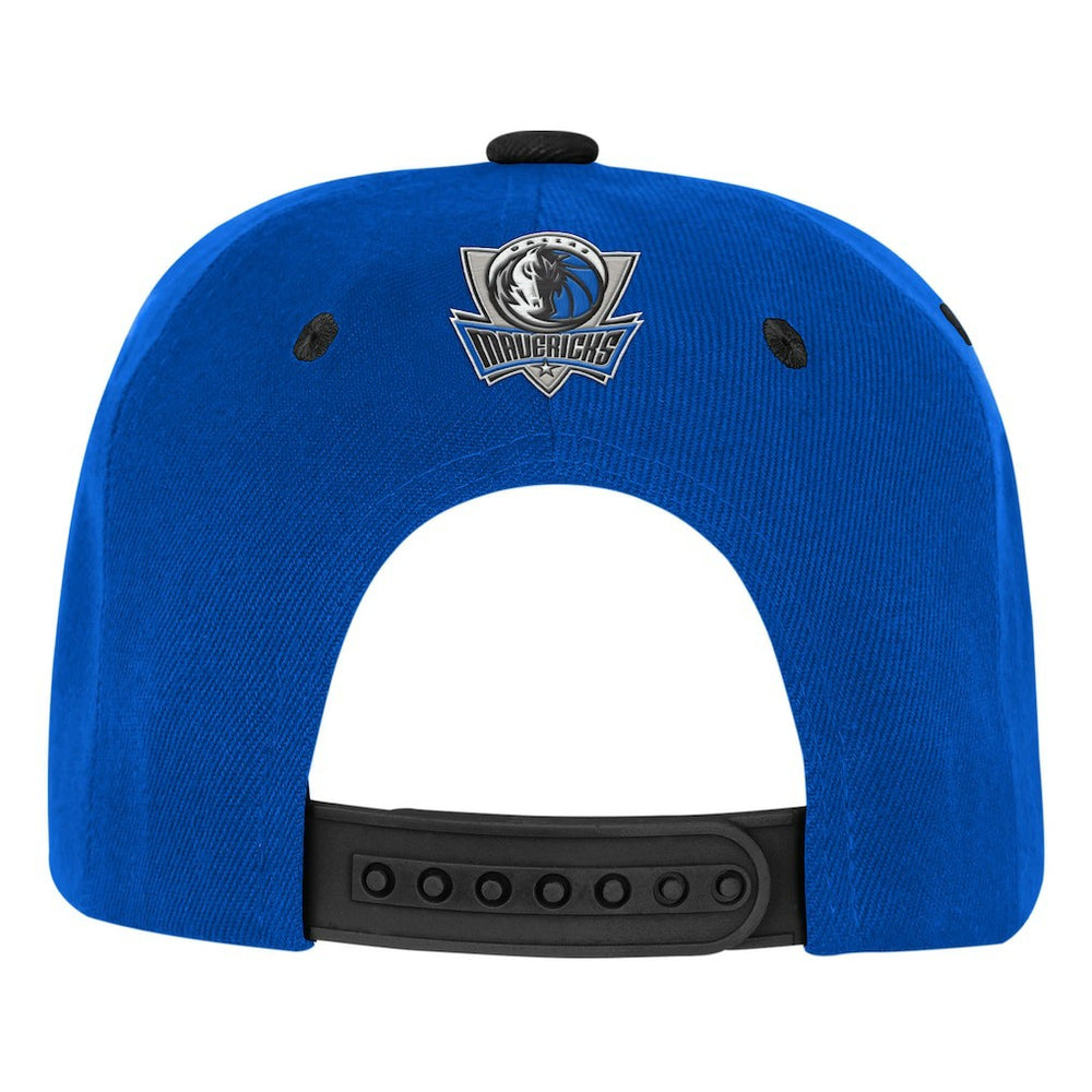 NBA - Dallas Mavericks Outerstuff Youth Two-Tone Snapback Hat - Blue/Black