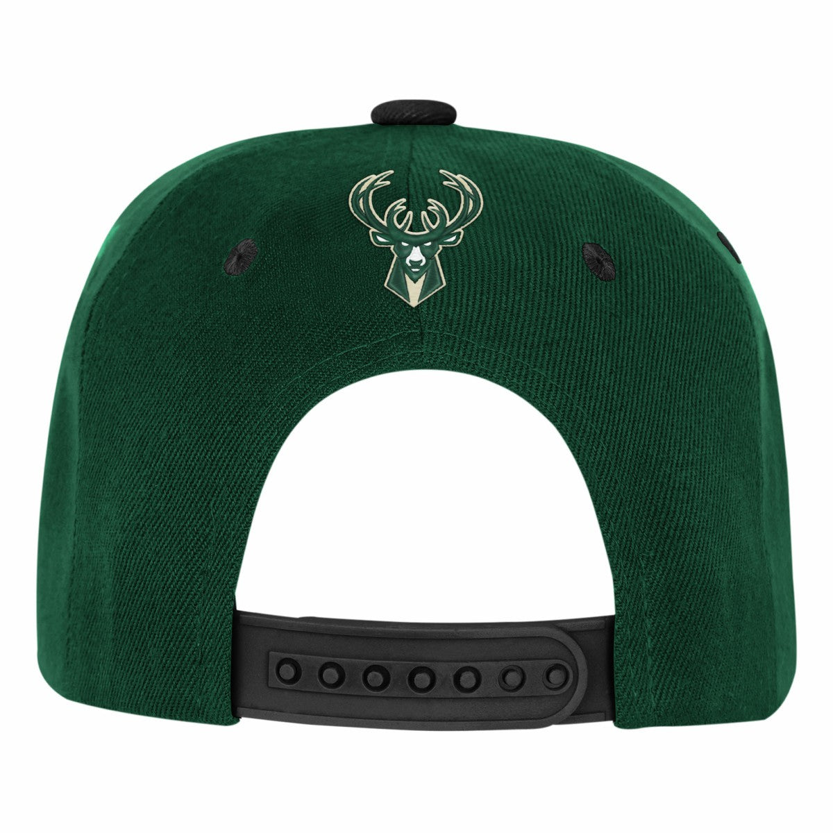 NBA - Milwaukee Bucks Outerstuff Youth Two-Tone Snapback Hat - Hunter Green/Black