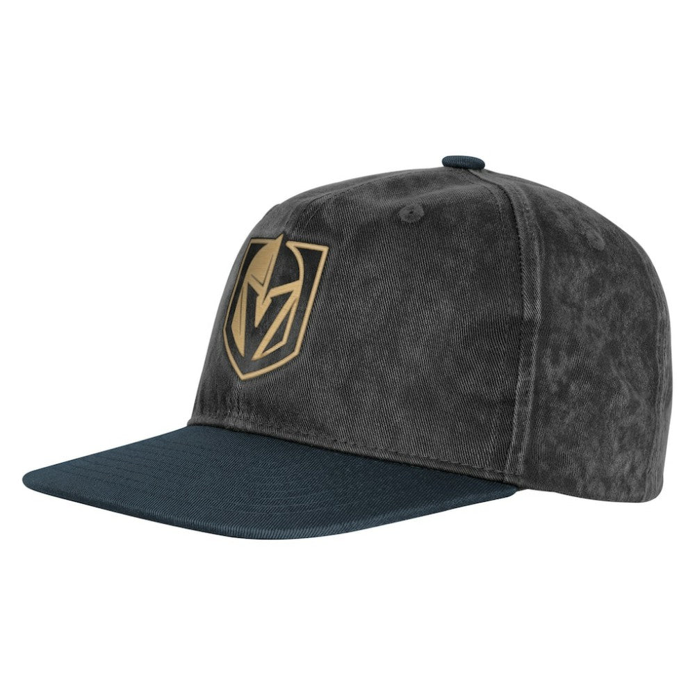 Vegas Golden Knights Outerstuff Youth True Retro Deadstock Adjustable Hat Silver/Black