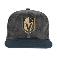 Vegas Golden Knights Outerstuff Youth True Retro Deadstock Adjustable Hat Silver/Black