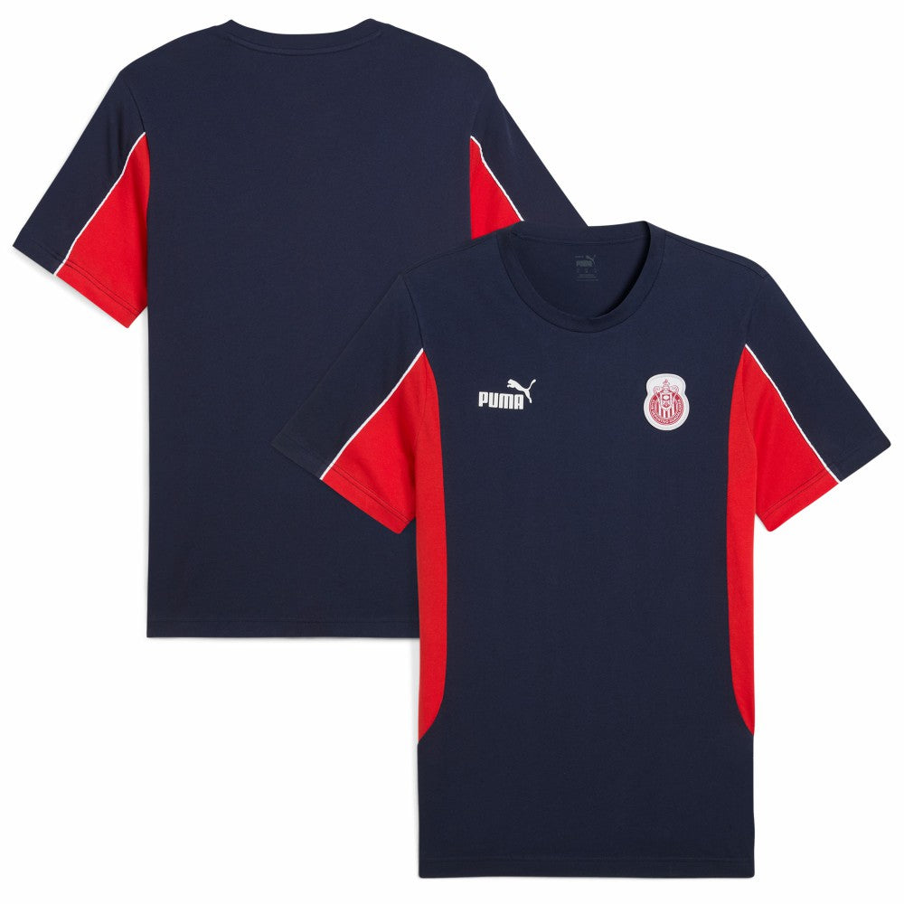 Puma Chivas FtblArchive T-Shirts - Navy