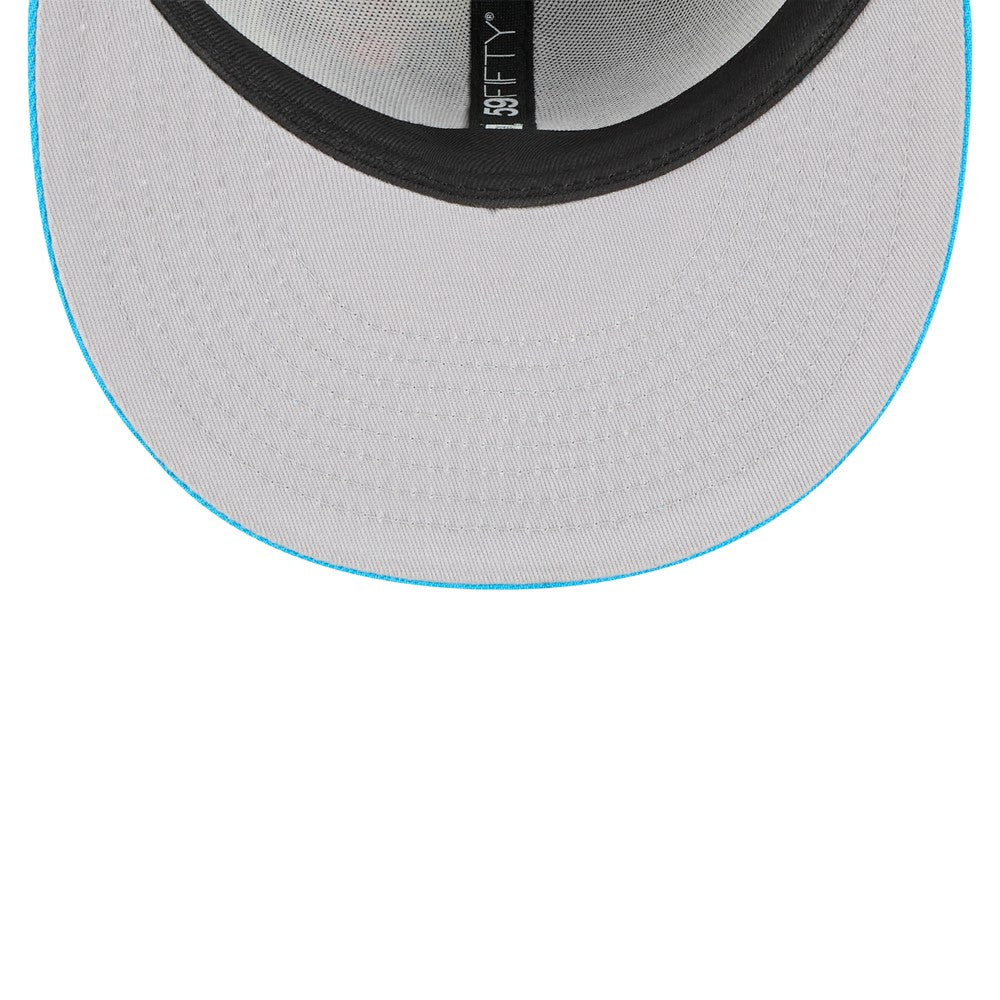 Miami Marlins New Era 2025 MLB Diamond Hero Edition 59FIFTY Fitted Hat for sale