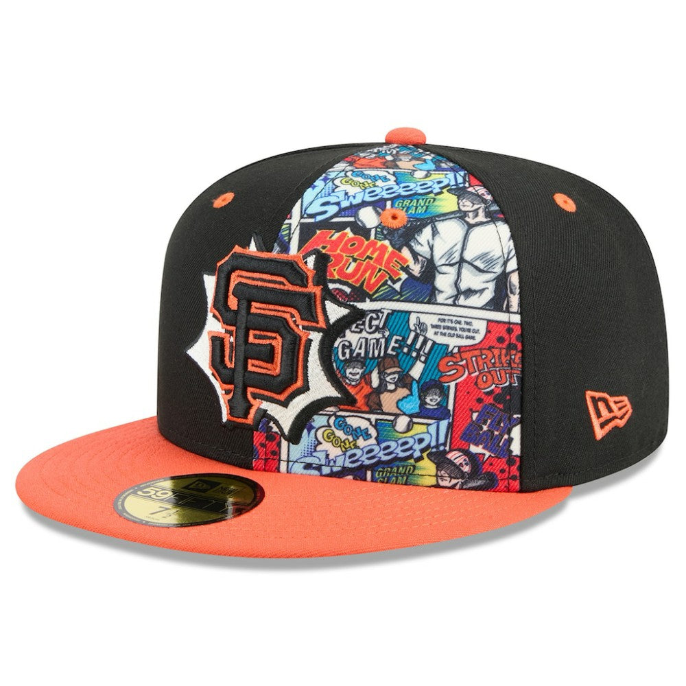 San Francisco Giants New Era 2025 MLB Diamond Hero Edition 59FIFTY Fitted Hat Lifestyle