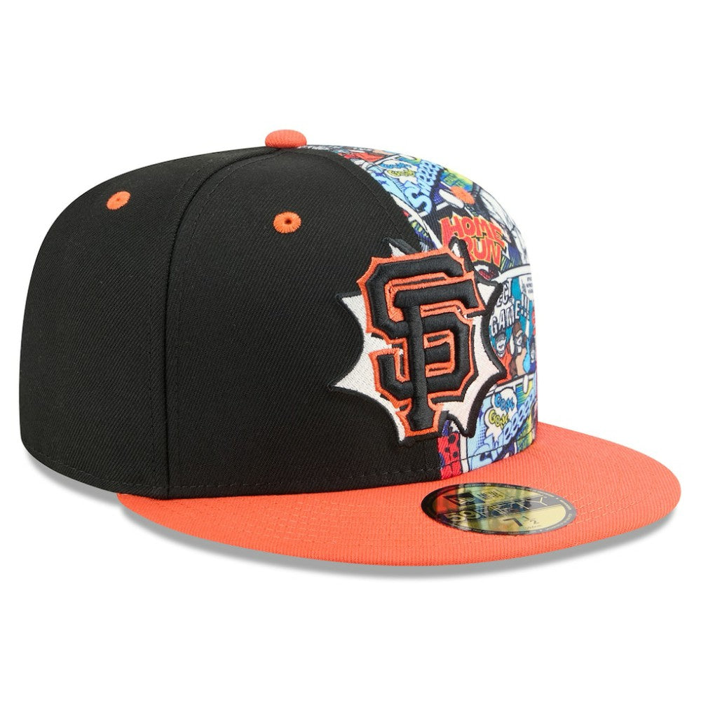 San Francisco Giants New Era 2025 MLB Diamond Hero Edition 59FIFTY Fitted Hat Lifestyle