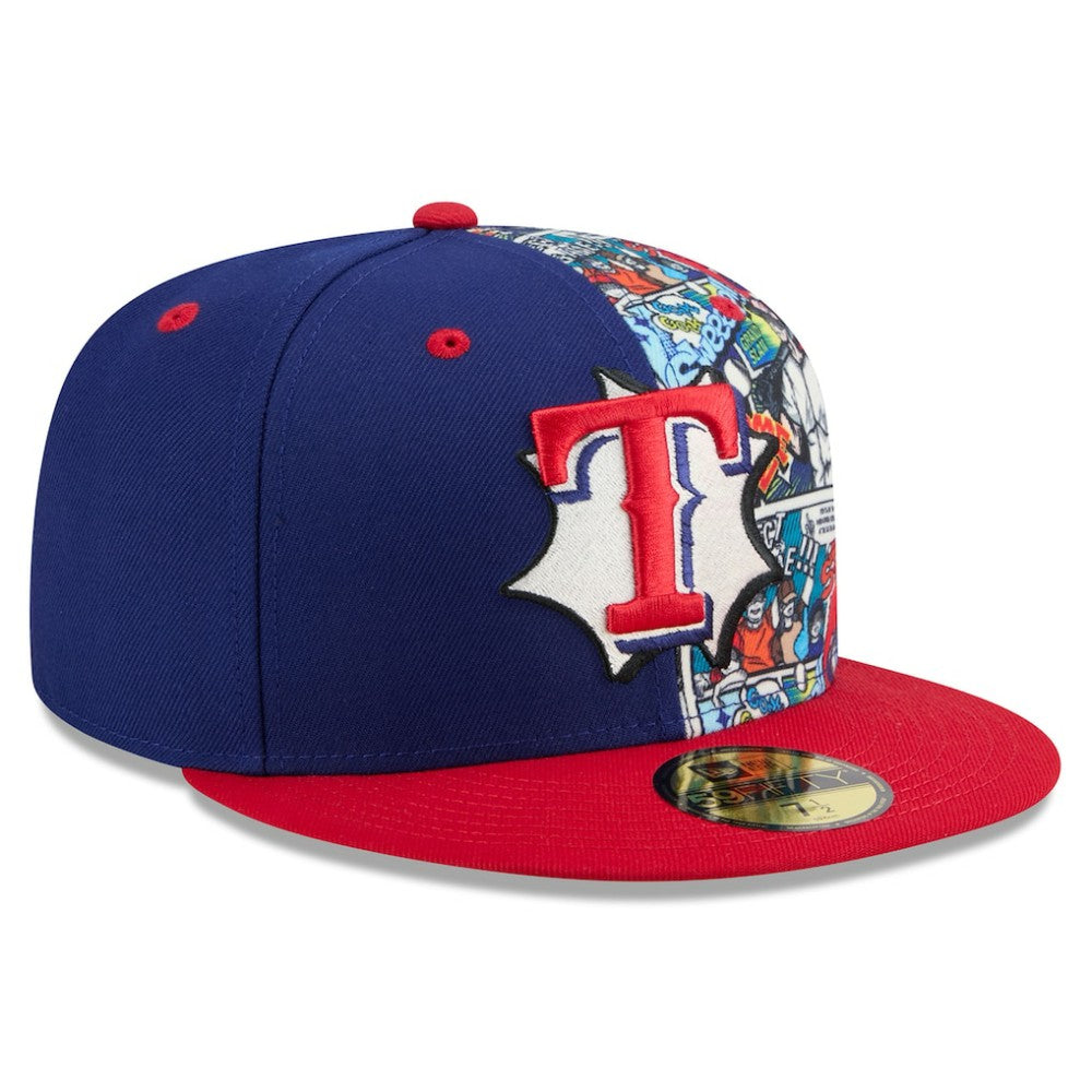 Texas Rangers New Era 2025 MLB Diamond Hero Edition 59FIFTY Fitted Hat Clearance