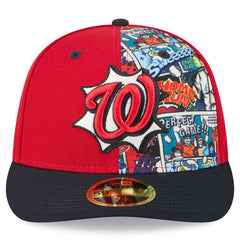 Washington Nationals New Era 2025 MLB Diamond Hero Edition Low Profile 59FIFTY Fitted Hat Lifestyle