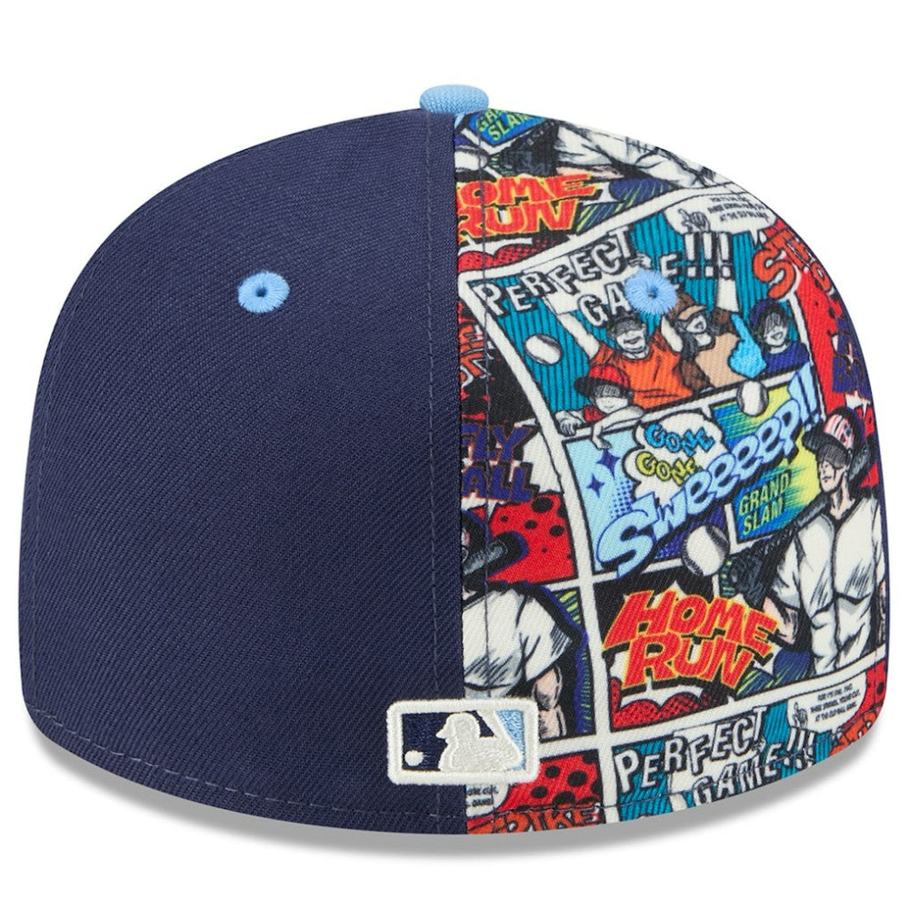 Tampa Bay Rays New Era 2025 MLB Diamond Hero Edition Low Profile 59FIFTY Fitted Hat Lifestyle