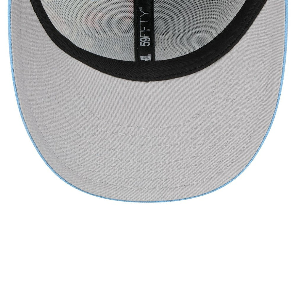 Tampa Bay Rays New Era 2025 MLB Diamond Hero Edition Low Profile 59FIFTY Fitted Hat Lifestyle