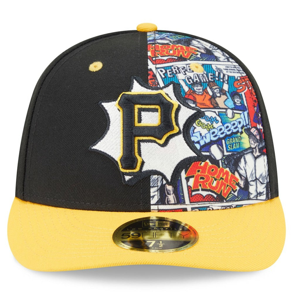 Pittsburgh Pirates New Era 2025 MLB Diamond Hero Edition Low Profile 59FIFTY Fitted Hat Lifestyle