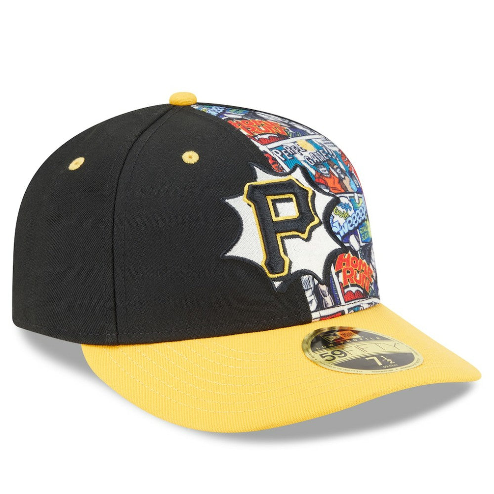 Pittsburgh Pirates New Era 2025 MLB Diamond Hero Edition Low Profile 59FIFTY Fitted Hat Lifestyle