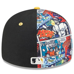 Pittsburgh Pirates New Era 2025 MLB Diamond Hero Edition Low Profile 59FIFTY Fitted Hat Lifestyle