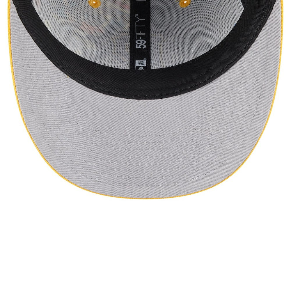 Pittsburgh Pirates New Era 2025 MLB Diamond Hero Edition Low Profile 59FIFTY Fitted Hat Lifestyle